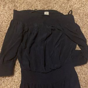 off the shoulder dress